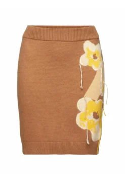 ESPRIT Mit Floralem Jacquard-Muster - Minigonna - Toffee -ESPRIT Vendite 077585089fae4322a377bac6b57f2f61