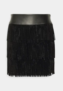 DKNY Fringe Skirt Waist - Minigonna - Black -ESPRIT Vendite 07888c1513034fe3bf19c95a6d3268f0 scaled