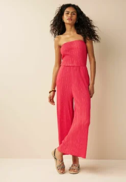 Next Plissã© Bandeau JumpsuitTuta JumpsuitRed Donna Tute Jumpsuit NX321T0SK-G11
