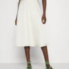 Bruuns Bazaar Acacia Amattas SkirtGonna A CampanaOff-White Donna Gonne BR321B031-A12