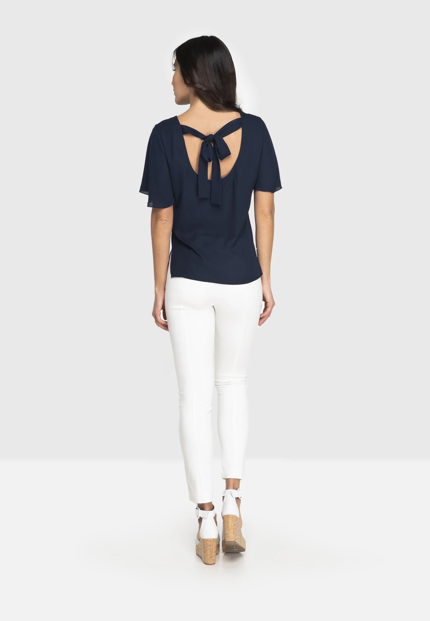 NeroGiardini T-Shirt BasicBlu Donna T-shirt E Top NET21D01F-K11 2 NeroGiardini T-Shirt BasicBlu Donna T-shirt E Top NET21D01F-K11 - immagine 2