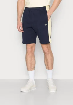Lacoste Unisex - Pantaloni Sportivi - Marine/Jaune