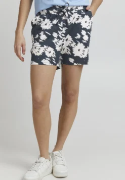 ICHI Ihlisa Sho - Shorts - Total Eclipse Flower Print