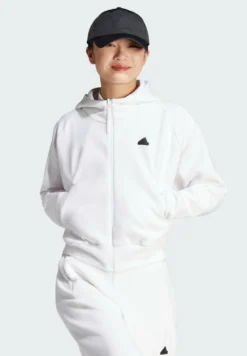 Adidas Sportswear Z N E FullFelpa Con ZipWhite Donna Felpe ADQ21J01E-A11