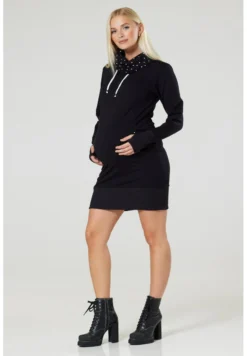 With A Feeding Function Polka DotsFelpaBlack/White Donna Felpe CBS29J00D-Q11 -ESPRIT Vendite 10a75969ea334e3e962b7e8eb7c10ed9