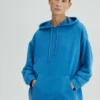 Hooded OversizeFelpaStone Blue Denim Donna Felpe TOV21J00W-K11