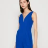 Wal G Cleo V Neck PlaylistTuta JumpsuitElectric Blue Donna Tute Jumpsuit WG021T09B-K11