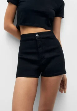 PULL & BEAR High-Waist- Shorts Di Jeans - Black -ESPRIT Vendite 187ddf1c5be243889297bc04f5b49d68 scaled