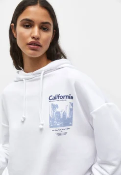 PULL & BEAR City Hoodie - Felpa Con Cappuccio - White -ESPRIT Vendite 199785d0e81e4d55a0b2bc9cbd55c79e scaled