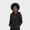 Adidas Originals Felpa Con CappuccioBlack Donna Felpe AD121J0RZ-Q11