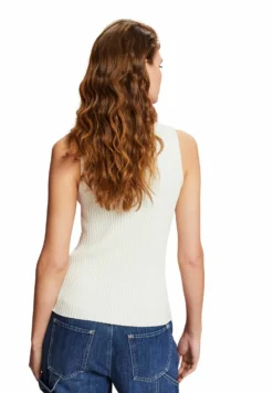 ESPRIT Top - Off White -ESPRIT Vendite 1eaf39c2716a4eb4a19f5f27e777e21a