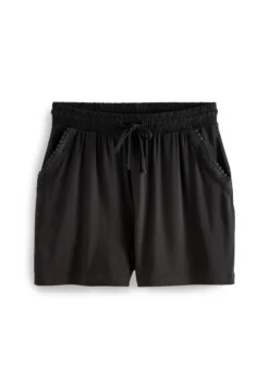Next Jersey Lace Trim Shorts - Shorts - Black -ESPRIT Vendite 1f6880e54a764bd29557a9ab8b5ec171 scaled