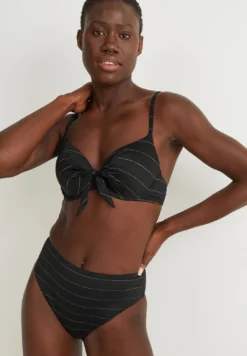 Bikini Pezzo SottoBlack Donna Moda Mare C6F81I01B-Q11