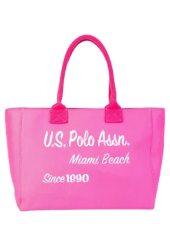 U.S. Polo Assn. Accessorio Da SpiaggiaFucsia Bianco Donna Moda Mare US281M000-T11