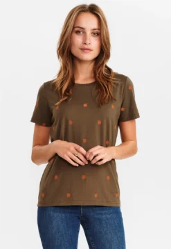 T-Shirt BasicGrape Leaf Donna T-shirt E Top NU121D0AB-N11