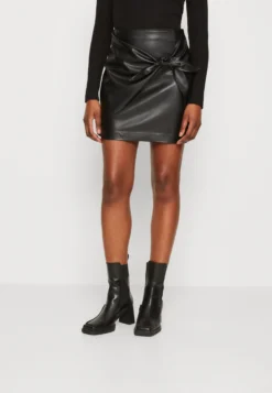 Guess Alya Wrap Skirt - Gonna A Portafoglio - Jet Black Multi