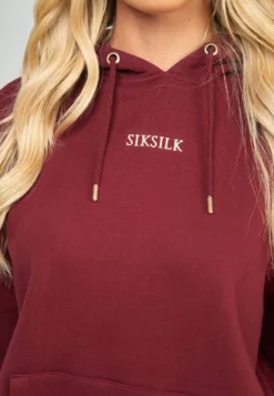 SikSilk Felpa Con Cappuccio - Burgundy -ESPRIT Vendite 3703e448aabd4043b3ea516ab0c2fb6b scaled