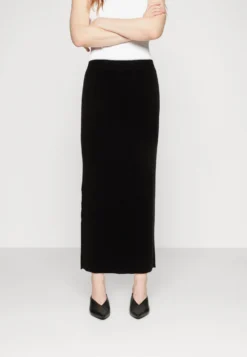 Marc O'Polo Skirt Midi Length - Gonna Lunga - Black