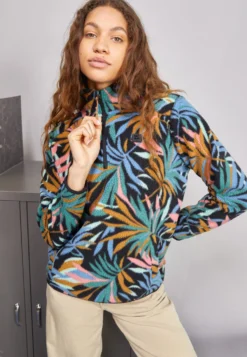 Billabong Boundary MockFelpa In PileStormy Blue Donna Felpe BI721J09F-T11