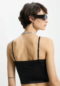 A Corpetto TopNero Donna T-shirt E Top CSM21E030-Q11 -ESPRIT Vendite 3da1d42eb7c94e99a5c4012f5b5a5a90