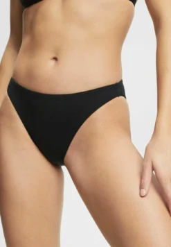 ESPRIT Strukturierte Mit Hohem Beinausschnitt - Bikini Pezzo Sotto - Black