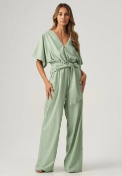 Georgia Tuta JumpsuitSage Green Donna Tute Jumpsuit T6Z21T00N-M11