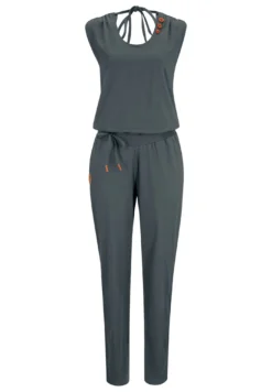 Overall Bequemer Stretch Mit Seitlichen EingriffTuta JumpsuitGrau Donna Tute Jumpsuit B3D21T037-Q11 -ESPRIT Vendite 4cca99bdd82e4748949443aa50b8013e