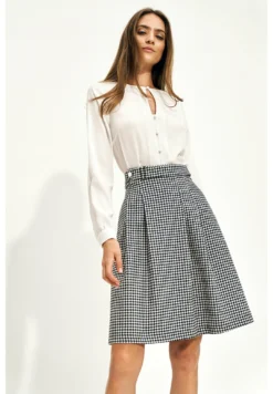 Gonna A PiegheWzór Pepitko Donna Gonne 0NI21B008-Q11