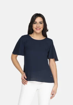 NeroGiardini T-Shirt BasicBlu Donna T-shirt E Top NET21D01F-K11