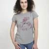 Disney Sleeping Beauty Aurora BlossomT-Shirt Con StampaMelange Grey Donna T-shirt E Top H3A21D0TN-C11