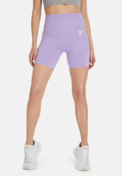 Row Seamless - Shorts - Light Purple