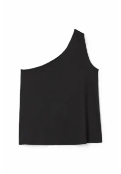 TopBlack Donna T-shirt E Top C6F21D0BM-Q11 -ESPRIT Vendite 60553ed7598d420bafd4ab2c382772d9