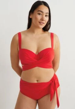 Bikini Pezzo SottoRed Donna Moda Mare C6F81I00M-G11