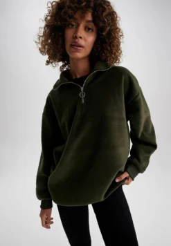 DeFacto FelpaKhaki Donna Felpe DEZ21J0O1-N11