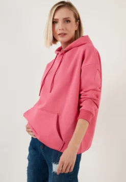 LELA Regular Fit - Felpa Con Cappuccio - Fuchsia -ESPRIT Vendite 6843f96d38294312a350d900accd08fb