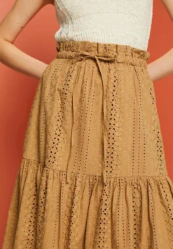 ESPRIT Gonna A Campana - Khaki Beige -ESPRIT Vendite 6b6ff6b85aec48a38e3d0f6c33363c86