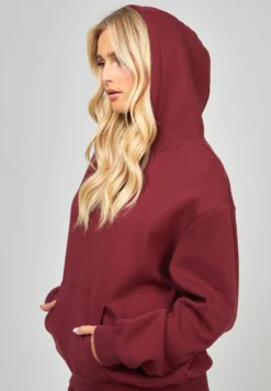 SikSilk Felpa Con Cappuccio - Burgundy -ESPRIT Vendite 6d1ab62d4e0d427aab3a907a18a31527 scaled