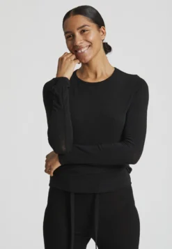 ThyraMaglietta A Manica LungaBlack Donna T-shirt E Top GAK21D00O-Q11