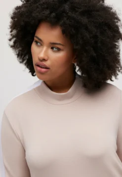 Ulla Popken Layered Look Stripe Detail StretchFelpaDark Putty Donna Felpe UP121J0G7-B11 -ESPRIT Vendite 73aaf5ab3203412795def91fbfe30206 scaled