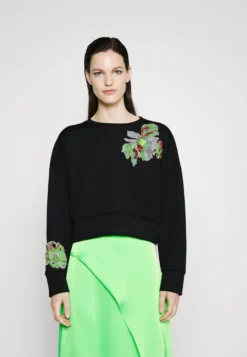 MARC CAIN FelpaBlack Donna Felpe M4R21J01L-Q11