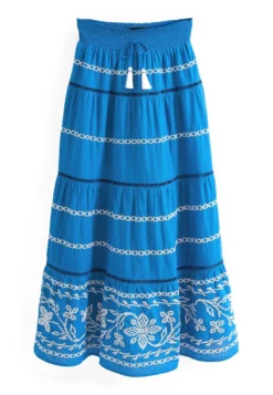 Next Maxi Embroidered SkirtGonna LungaBright Blue Donna Gonne NX321B0O5-K11 -ESPRIT Vendite 75ff327ea13b4fc0904b65715d3cdd28 scaled