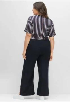 Sheego OverallTuta JumpsuitNachtblau Donna Tute Jumpsuit SHI21T00O-K11 -ESPRIT Vendite 77225a1b829f4751ab3d06a8df205639