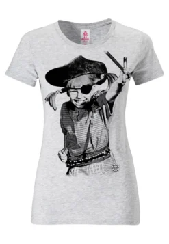 Logoshirt Pippi LangstrumpfPiratT-Shirt Con StampaGrau-Meliert Donna T-shirt E Top S3421D03T-C11 11 Logoshirt Pippi LangstrumpfPiratT-Shirt Con StampaGrau-Meliert Donna T-shirt E Top S3421D03T-C11 -ESPRIT Vendite 77306cac67104ce487458f0906454939