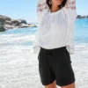 Next Jersey Lace Trim Shorts - Shorts - Black