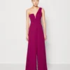 Wal G Fleur One Shoulder Tuta JumpsuitPurple Donna Tute Jumpsuit WG021T08Z-I11
