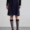 Filippa K Midi Zip SkirtGonna Di JeansMidnight Donna Gonne F1421B037-K11