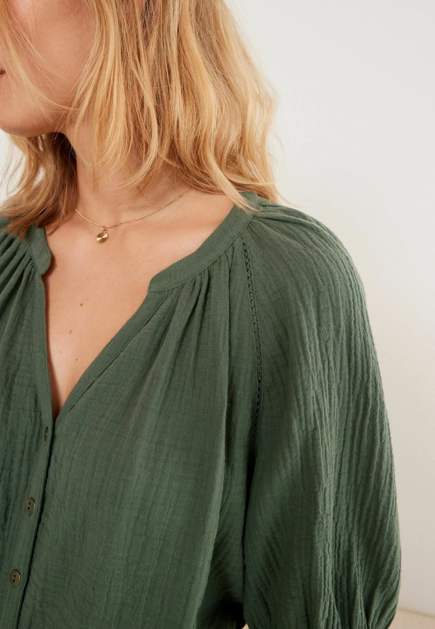 Next Cotton Crinkle JumpsuitTuta JumpsuitGreen Donna Tute Jumpsuit NX321T0ON-M11 1 Next Cotton Crinkle JumpsuitTuta JumpsuitGreen Donna Tute Jumpsuit NX321T0ON-M11