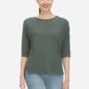Ragwear Longsleeve ShimonaMaglietta A Manica LungaKhaki Donna T-shirt E Top R5921D0DR-N11