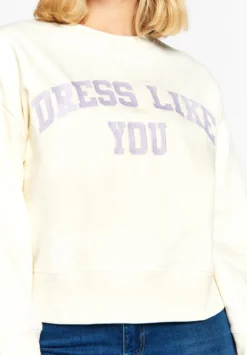 LOLALIZA With InscriptionFelpaVanilla White Donna Felpe L4U21J00C-B11 -ESPRIT Vendite 7f43a1922e1542c4a4f38c23c87e1a61