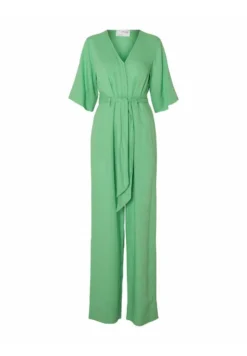 Selected Femme Slfviva Long Tuta JumpsuitAbsinthe Green Donna Tute Jumpsuit SE521T02H-M11